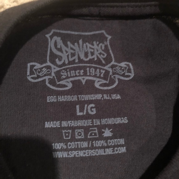NWOT (Spencers) Black T-shirt - Picture 3 of 3